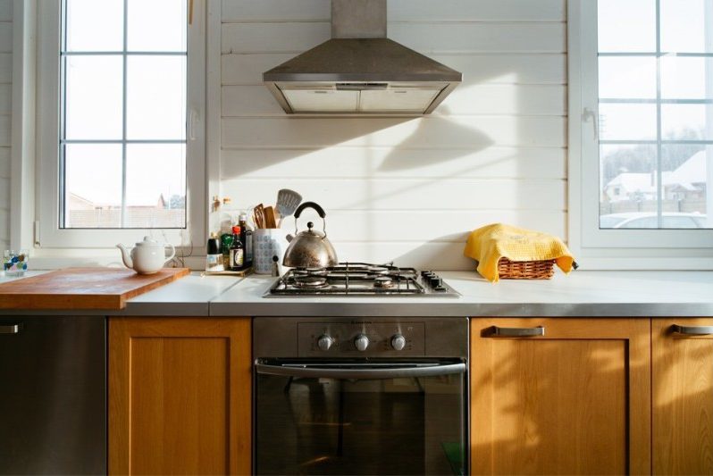 Kitchen-living room in the country