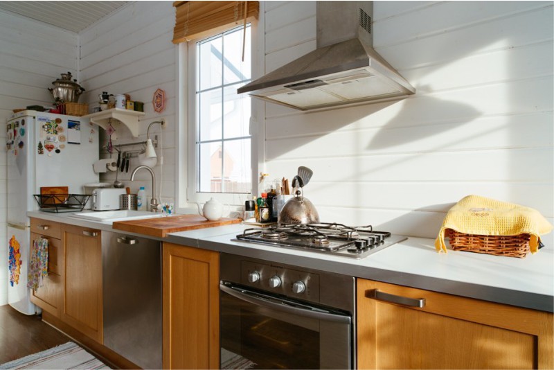 Kitchen-living room in the country