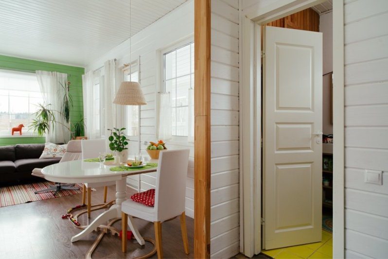 Kitchen-living room in the country