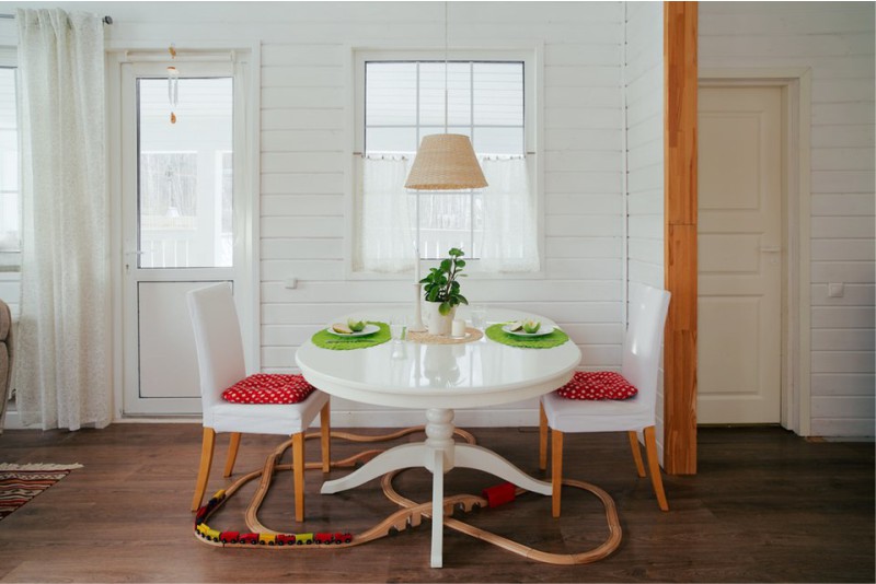 Kitchen-living room in the country