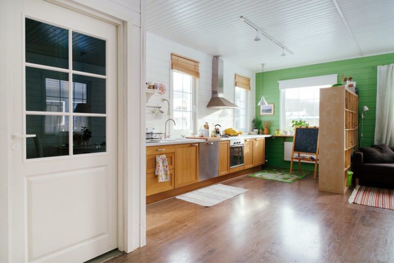 Kitchen-living room in the country