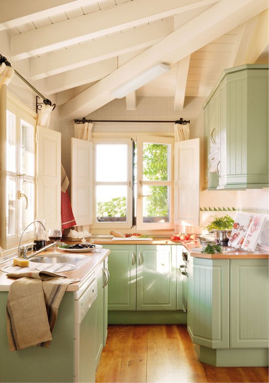 Provence style kitchen