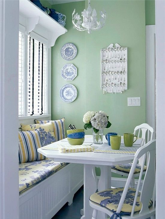 Dining area at the cottage