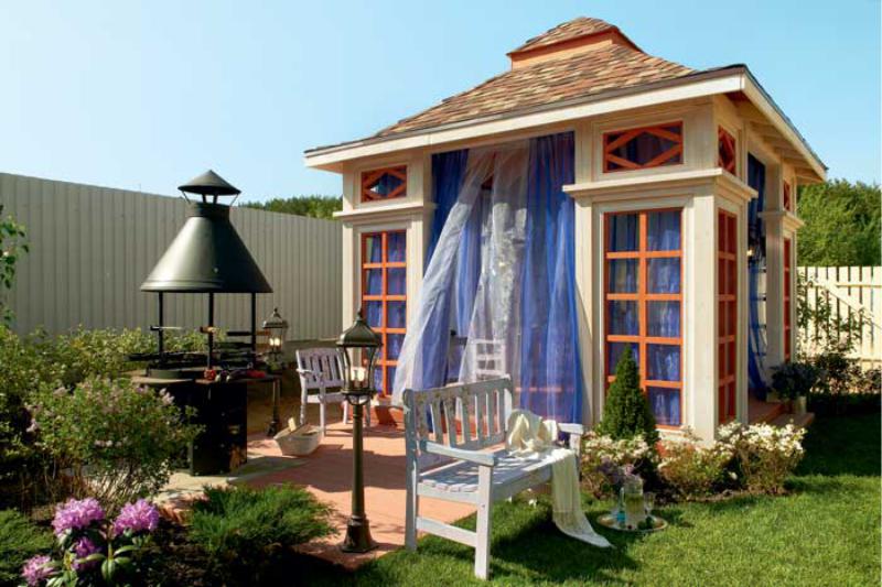 Gardening summer kitchen gazebos