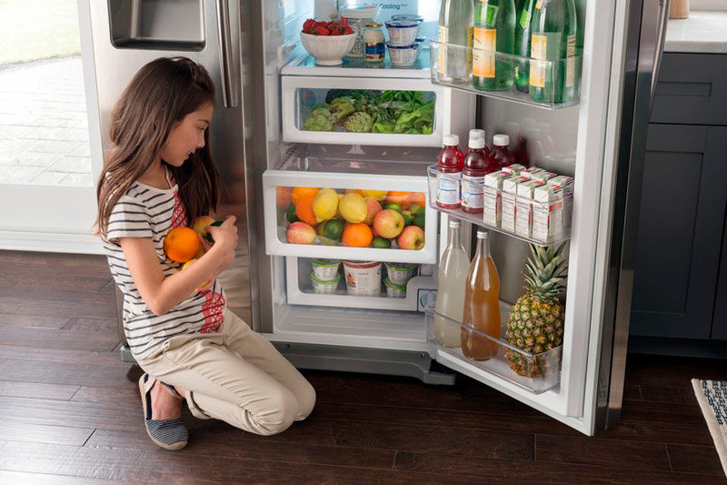 Fruit dans le frigo