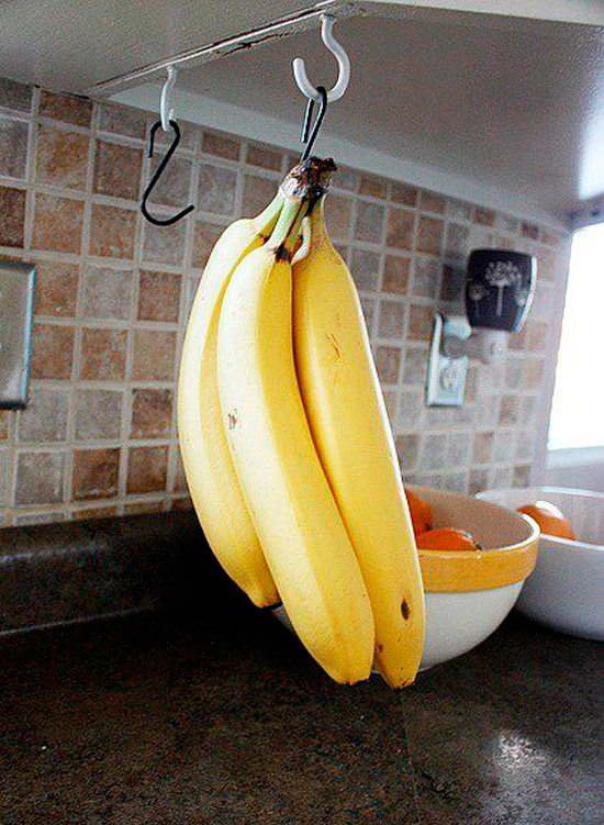 The idea of ​​storing bananas