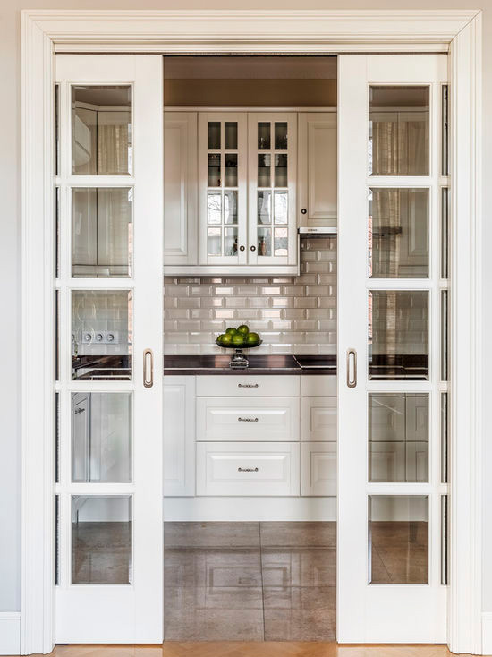 Kitchen in a niche without a window