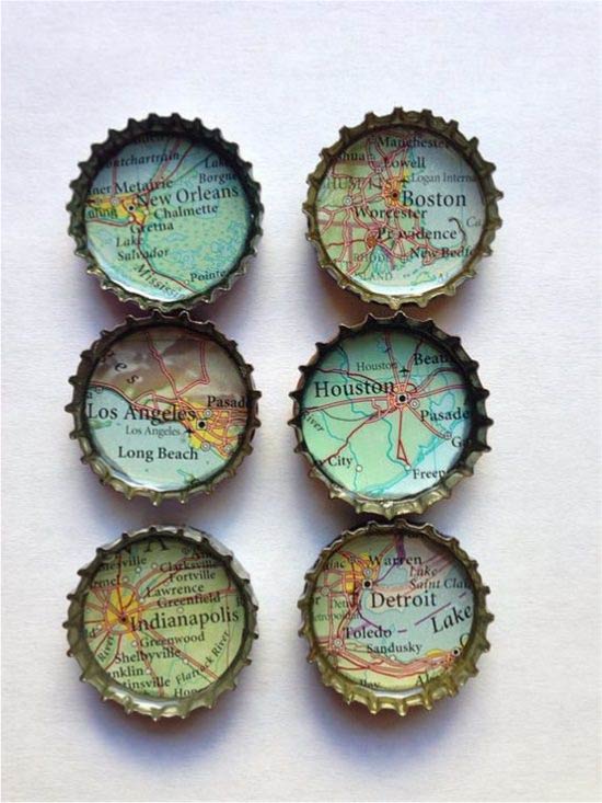 Beer Cap Magnets