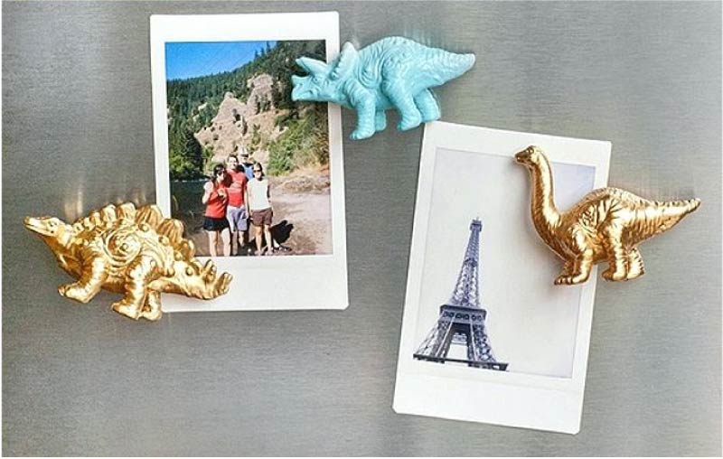 Magnets from plastic animals