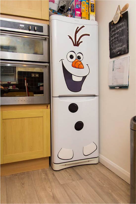 Snowman Fridge