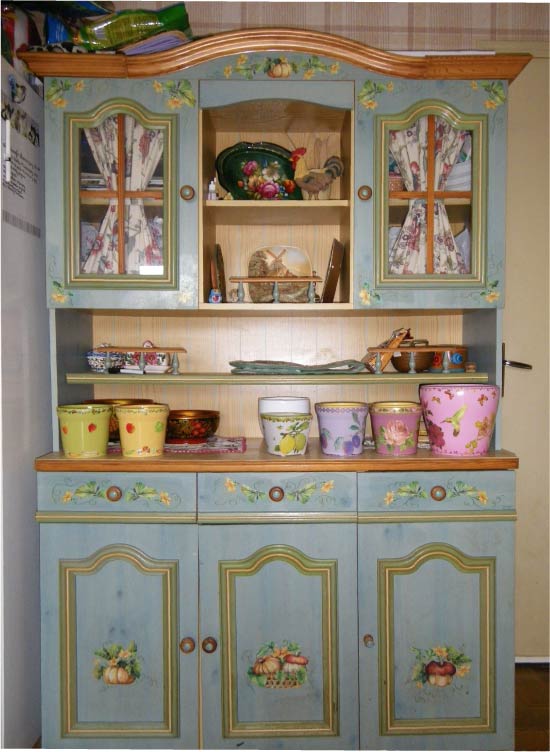 Buffet decoupage