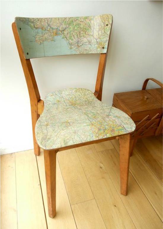 Decoupage stol