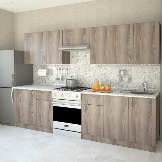 Oak Chateau kitchen