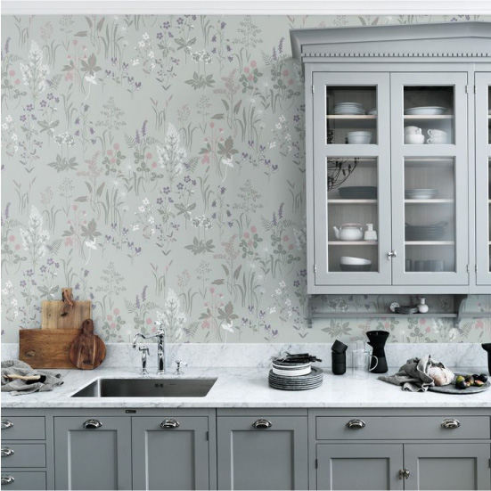 Gray kitchen