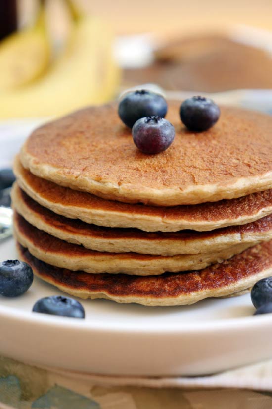 Crêpes à la banane et aux œufs