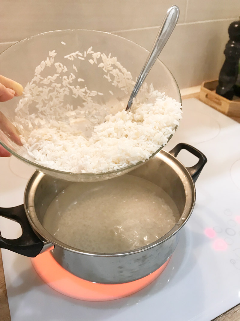 Stap voor stap rijst koken