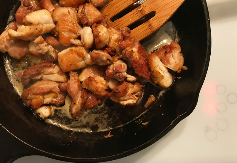 Fried Chicken for Pilau