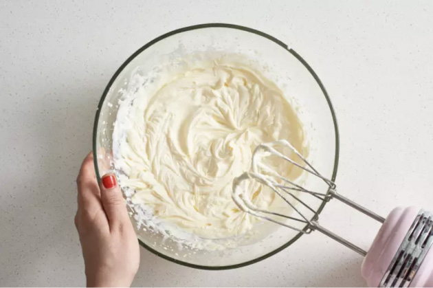 Mascarpone à la crème et au fromage